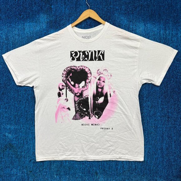 Nicki Minaj “Pink Friday 2” Album Graphic T-Shirt Size Extra Large - Picture 1 of 4